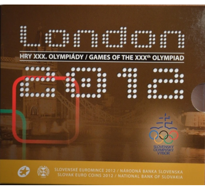 Slovakia Euro-kolikkosarja BU 2012 - Lontoon olympialaiset