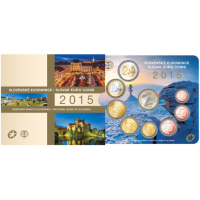 Slovakia Euro-kolikkosarja BU 2015 - Slovakian eurokolikot 2015