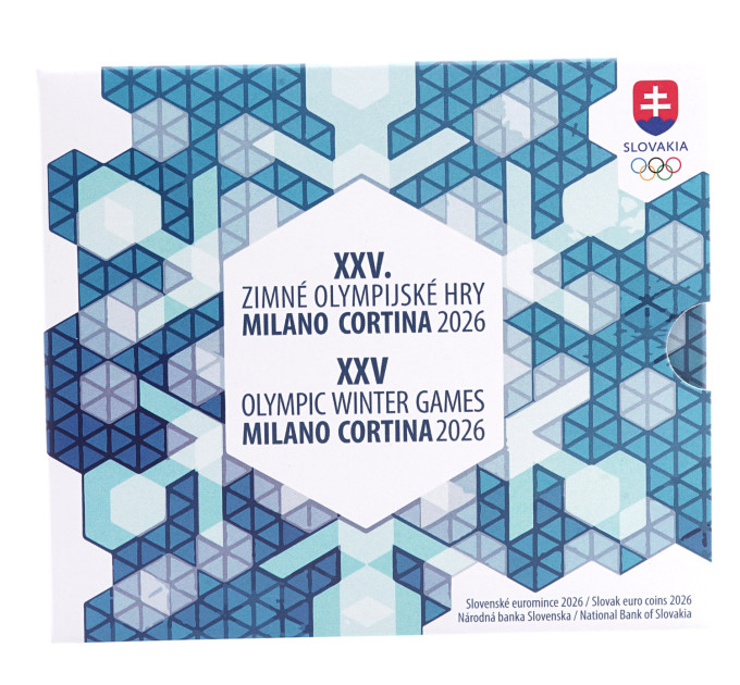 Slovakia Euro-kolikkosarja BU 2026 - Talviolympialaiset, Milano - Cortina