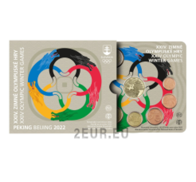 Slovakia Euro-kolikkosarja BU 2022 - Talviolympialaiset - Peking 2022