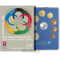 Slovakia Euro set proof 2022 - Talviolympialaiset - Peking 2022