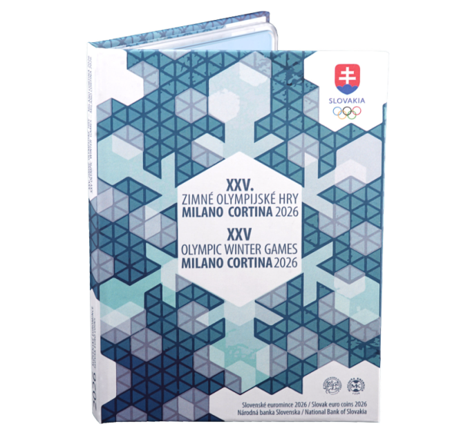 Slovakia Euro set proof 2026 - Talviolympialaiset, Milano - Cortina
