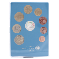 Slovakia Euro set proof 2026 - Talviolympialaiset, Milano - Cortina