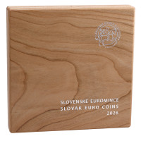 Slovakia Euro set proof 2026 - Talviolympialaiset, Milano - Cortina