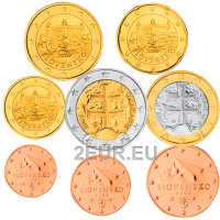 Slovakia Eurosetti UNC 2009