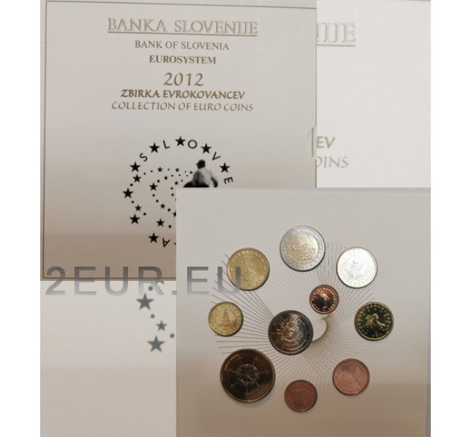 Slovenia Euro set BU 2012 