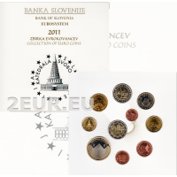Slovenia Euro set BU 2011