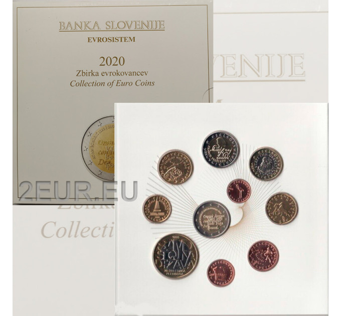 Slovenia Euro set proof 2020 