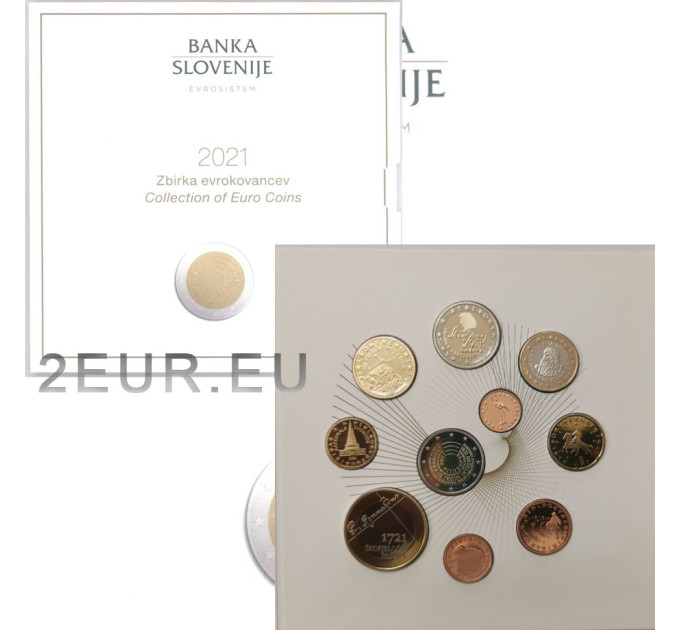 Slovenia Euro set proof 2021 