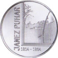 Slovenia 30 euron hopea proof 2014 - 200 vuotta valokuvaaja Janez Puharin syntymästä