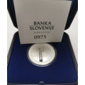 Slovenia 30 euron hopea proof 2021 - Slovenian tasavallan 30 vuotta