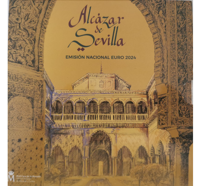 Espanja Eurosetti BU 2024 - Unescon maailmanperintökohde - Sevillan Alcazar