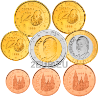 Espanja Eurosetti UNC 1999