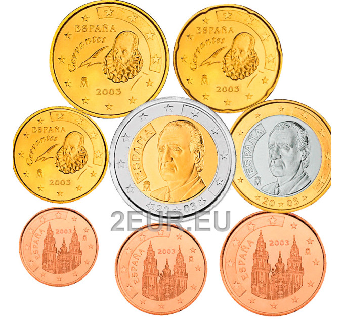 Espanja Eurosetti UNC 2003