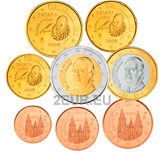 Espanja Eurosetti UNC 2004