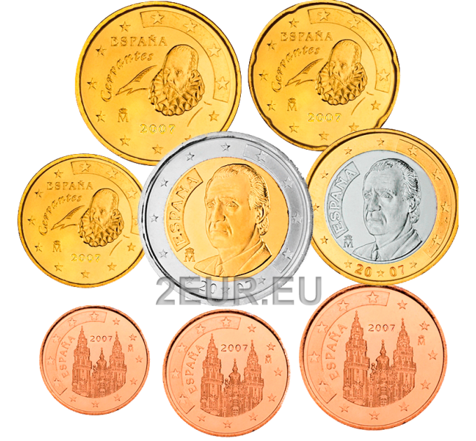 Espanja Eurosetti UNC 2007