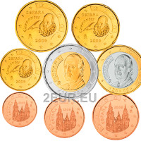 Espanja Eurosetti UNC 2009