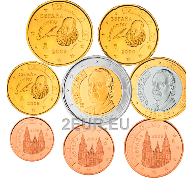 Espanja Eurosetti UNC 2009