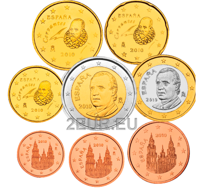 Espanja Eurosetti UNC 2010