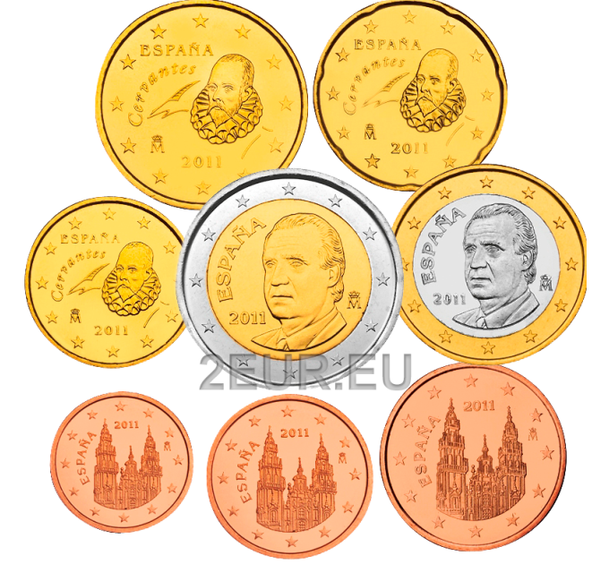 Espanja Eurosetti UNC 2011