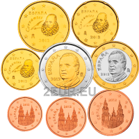 Espanja Eurosetti UNC 2012