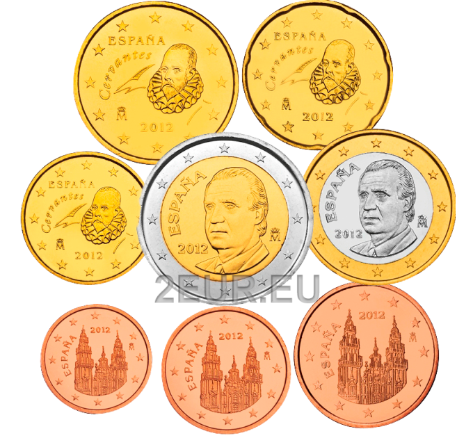 Espanja Eurosetti UNC 2012
