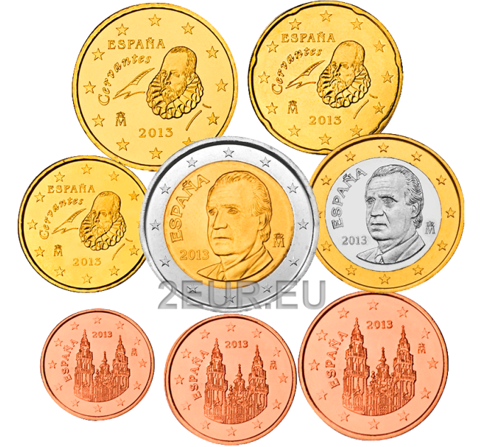 Espanja Eurosetti UNC 2013