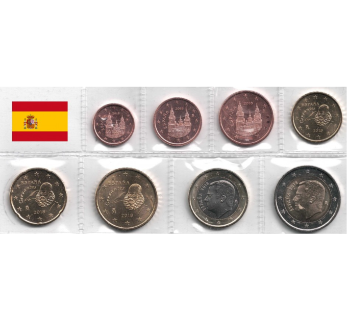 Espanja Eurosetti UNC 2018