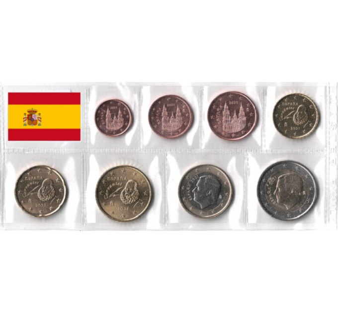 Espanja Eurosetti UNC 2021