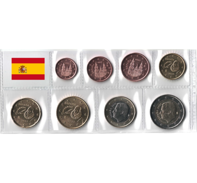 Espanja Eurosetti UNC 2023