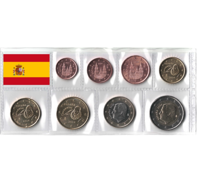 Espanja Eurosetti UNC 2024