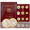 Vatikaanin setti BU + 5 EURO 2021 - 500 vuotta paavi Leo X:n kuolemasta
