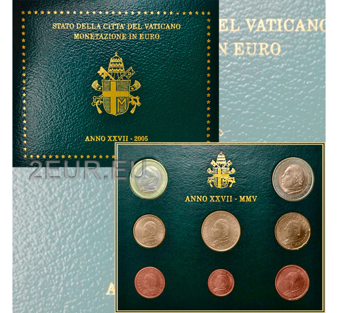 Vatikaanin setti BU 2005 - Eurokolikkosetti