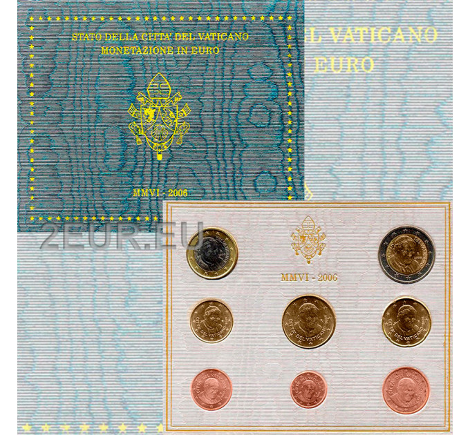 Vatikaanin setti BU 2006 - Eurokolikkosetti