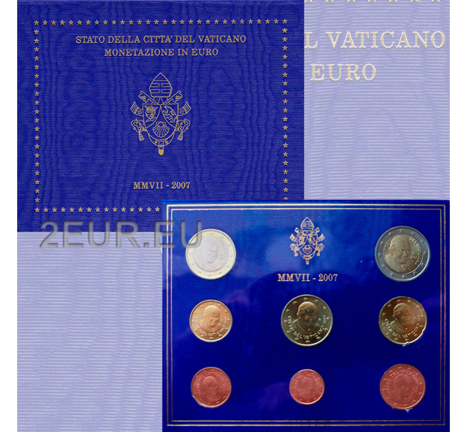 Vatikaanin setti BU 2007 - Eurokolikkosetti