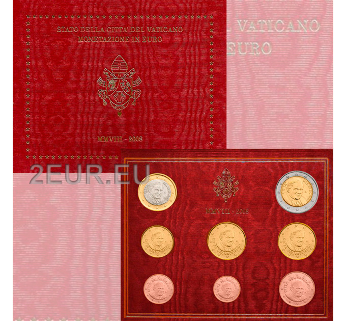 Vatikaanin setti BU 2008 - Eurokolikkosetti