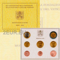 Vatikaanin setti BU 2009 - Eurokolikkosetti