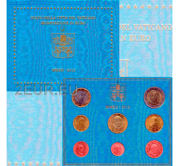 Vatikaanin setti BU 2012 - Eurokolikkosetti