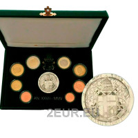 Vatikaanin setti proof 2005 - Eurokolikkosetti