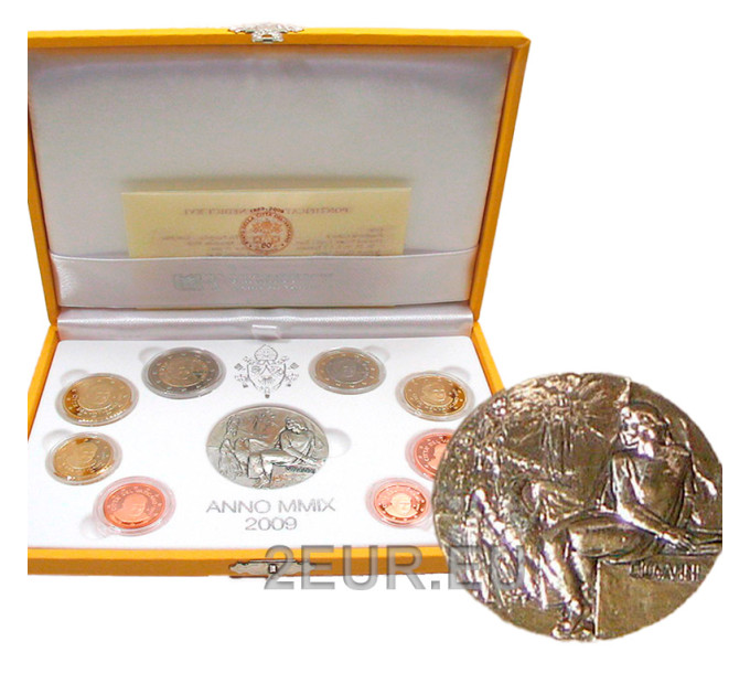 Vatikaanin setti proof 2009 - Eurokolikkosetti