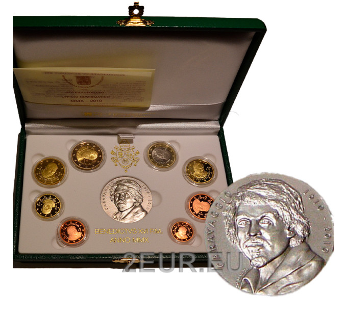 Vatikaanin setti proof 2010 - Eurokolikkosetti
