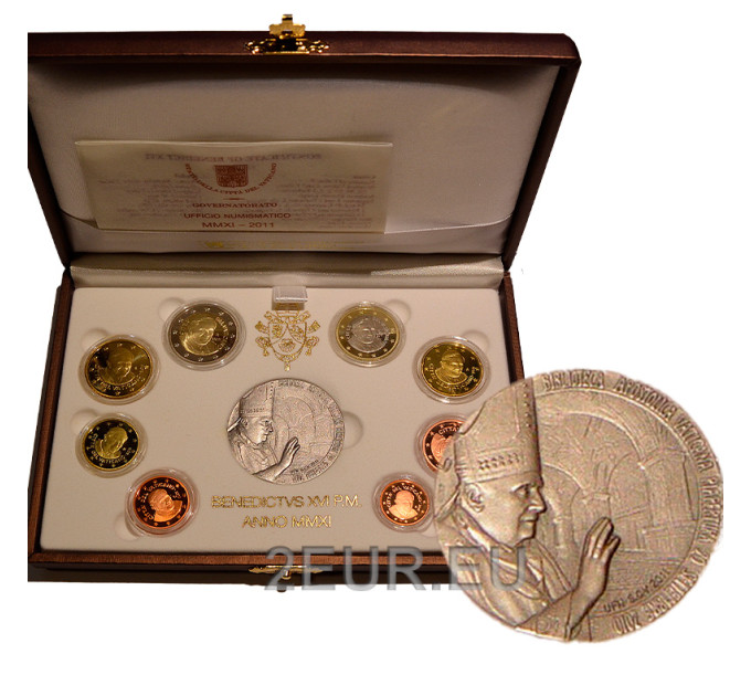 Vatikaanin setti proof 2011 - Eurokolikkosetti