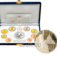 Vatikaanin setti proof 2014 - Eurokolikkosetti