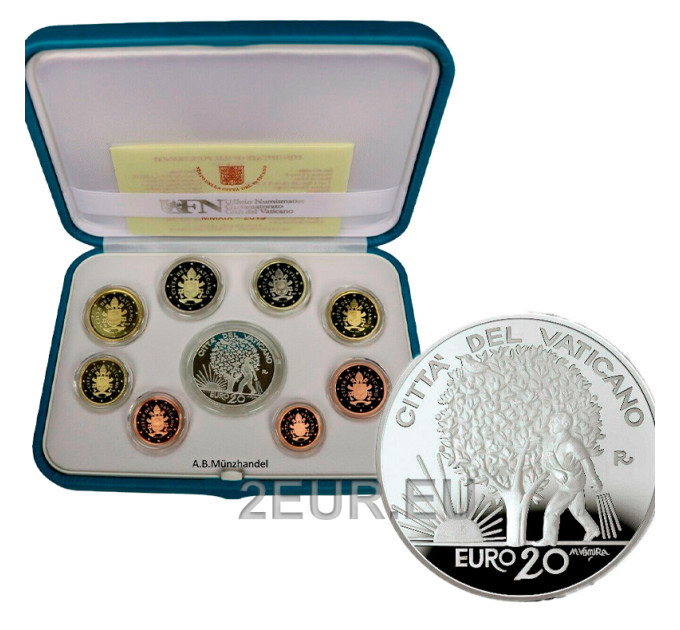 Vatikaanin setti proof 2019 - Eurokolikkosetti