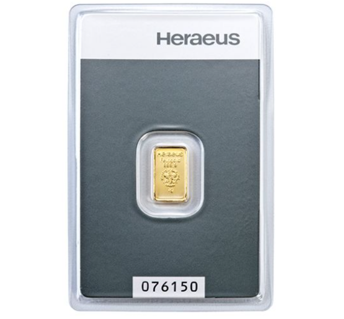 1g Hereus-kultaharkko