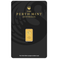 1g Perth Mint-kultaharkko