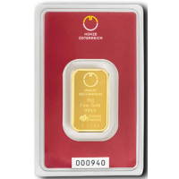 10g Austrian Mint-kultaharkko