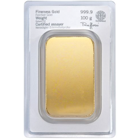 100 g Heraeus-kultaharkko