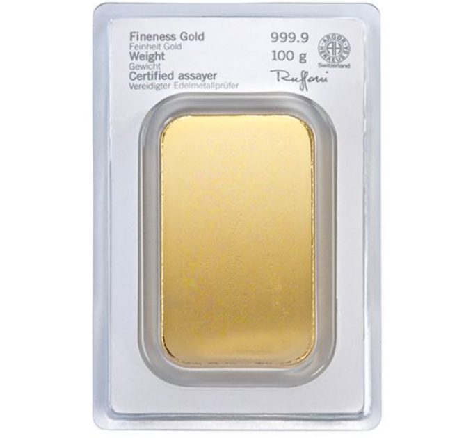 100 g Heraeus-kultaharkko