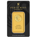 100 g Perth Mint-kultaharkko